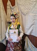 Солистки на ДФФ ,,Добруджанче'' с участие във Фолклорен фестивал ,,Земята и хората'' с.Бабук  - НЧ Доростол - 1870 - Силистра